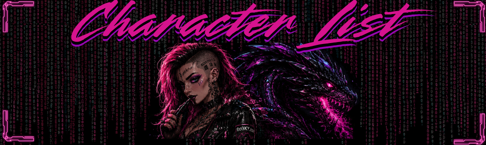 Character Lore Banner